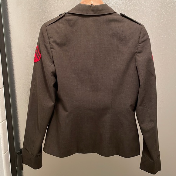 Authentic WWII Tropical Weight Marine Corps uniform jacket - Picture 3 of 5